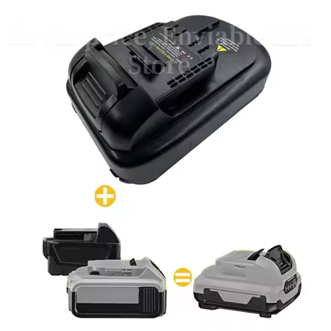 Battery Adapter for Dewal，20V to 12V Power Tools DM18DW12 Adapter Converter for De-walt Milwaukee，18