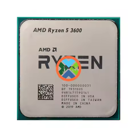 AMD Ryzen 5 3600 R5 3600 3.6 GHz Six-Core Twelve-Thread CPU Processor 7NM 65W L3=32M 100-000000031 S