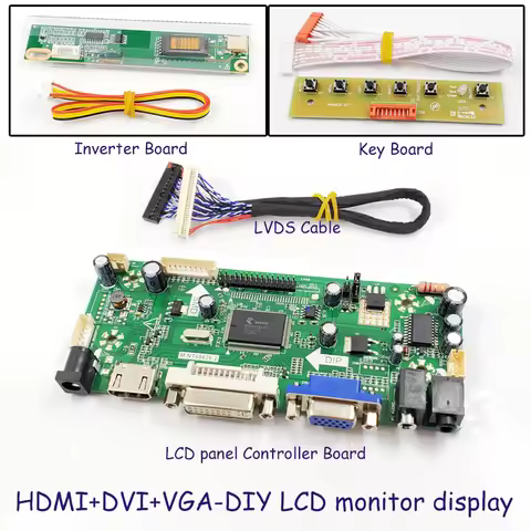 kit for LTN141W1-L04 HDMI Screen display Panel 1280×800 DVI VGA 14.1" 30pin LVDS LED LCD M.NT68676 C