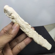 Once pipa cangklong Gading Gajah 100%original full ukir naga 3d