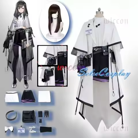 Priestess Cosplay Clothing Game Character Costume Doctor Women's Clothing Full Set Game Arknights Co