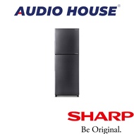 SHARP SJ-RF22-DS  224L 2 DOOR FRIDGE  ENERGY LABEL: 3 TICKS  DIMENSION: W545xD586xH1560MM  2 YEARS WARRANTY BY SHARP