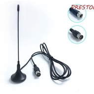 PRESTON TV Antenna Freeview, DVB-T/TV Free Channel Digital Tv Antenna, Radio TV Aerial Mini Black 5d
