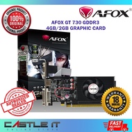 AFOX GT 730 4GB / 2GB DDR3 128BIT NVIDIA GeForce GT730 2G D3 Graphic Card GPU LP Low Profile (AF730-