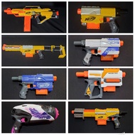 nerf  ของเล่น ของแท้ยิงดี มือสองเกรด B ราคาพิเศษ แถมลูกทุกกระบอก