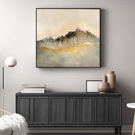 霧嶺金影-山系列 / 東方意境山水禪意/ 藝術微噴 / 空間裝飾掛畫