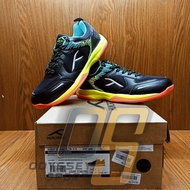 HUNDRED COURT STAR PRO Junior & Adult Badminton Shoes Size 33-44 (Black/Lime/ORANGE) 100% Original