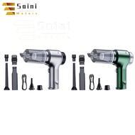 Saini Motors IN stock Handheld Car Vacuum Cleaner Rechargeable Battery 6000PA/11000PA 2-Level Adjustable Vacuum Cleaner Dust Blowing Tool