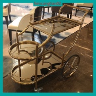 Trolley Cart Hotel Restaurant Delivery Car Mobile Storage Trolley Liquor Car Tea Water Car Trolley h