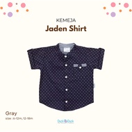 KEMEJA DUCK DUCK Baby Boy Shirt with Remi Motif - Jaden Shirt