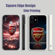 Casing For Realme C2 C3 8 8i 7i C35 C30 Pro Arsenal Football Club BOM14 Phone Case Square Edge