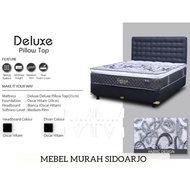 Kasur spring bed Central deluxe pillow top murah 90 x 200 120 x 200