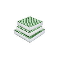 Pool Cue Tip Protectors 100pcs 10mm | INVUI Genuine Leather for 8-Ball & Snooker Professional Access