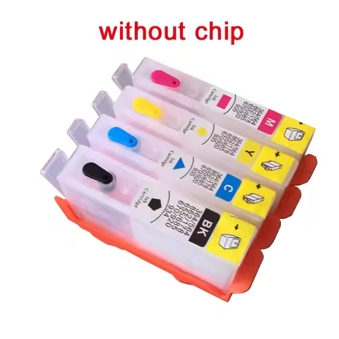 For HP 903 904 905 Refillable Ink Cartridge For OfficeJet 6950 6956 OfficeJet Pro 6960 6970 Without 