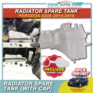 Perodua Axia 2014 - 2016 Radiator Water Spare Tank Second Bottle Jar Coolant Reservoir (WITH CAP)