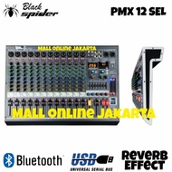 Mixer 12 Channel Blackspider Pmx 12 Sel Mixing digital audio pmx12 sel