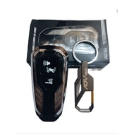 GANTUNGAN Honda ADV 160 Roadsync ABS CBS Logo Keychain Package and Original AHM Remote Cover