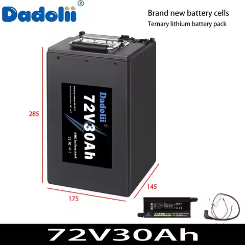48V 60V 72V 45AH 60AH 70AH Full Capacity High-Rate Battery Cell Lithium Battery for Electric Motorcy