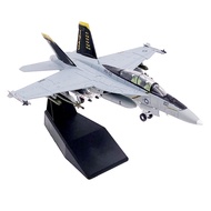 [svzfjuv] 1/100th FA-18F Aircraft Fighter Model Airplane Figure Model Office Decor