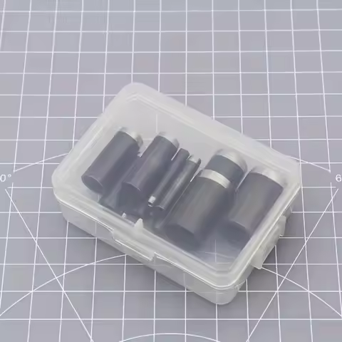 Durable 15 Sizes Round Hole Punch Hollow 1-15mm Leather Hole Punch Handmade Hole Punch Tool For DIY 
