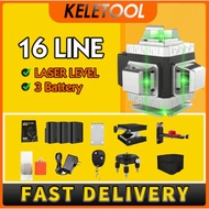 16 line laser taffware laser level 4d 16 line Laser line waterpass laser 16line Keletol laser level 