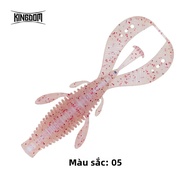 Vương Quốc 10 Chiếc Mồi Câu Cá Mềm Bộ 1.8G 3G 63 Mm 76 Mm Nổi Nhân Tạo Con Sâu Dụ Cho Bass Pike Swim