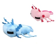 New 30cm Pink/Blue Axolotl Plush Toy Animal Axolotl Doll Cartoon Character Toys Soft Stuffed Plushie