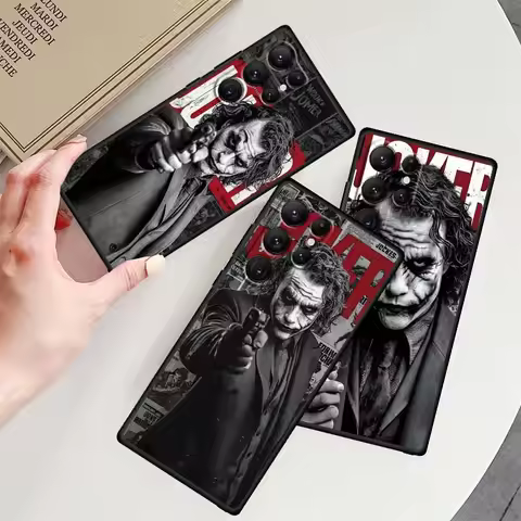 J-Joker H-Harley Q-Quinn Art Phone Case For Samsung Galaxy S25 S24 S23 S22 S21 S20 S10 Ultra Plus FE