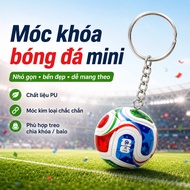 Football keychain Realistic soccer model Keychain Handbag accessories Event gift toys
