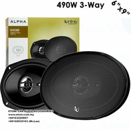 Infinity Alpha 6930 6 x 9 3-Way Coaxial Car Speakers