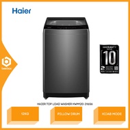Haier 12KG Top Load Washer Auto Washing Machine Pillow Drum Hijab Mode HWM120-316S6 HWM120316S6 Mesi
