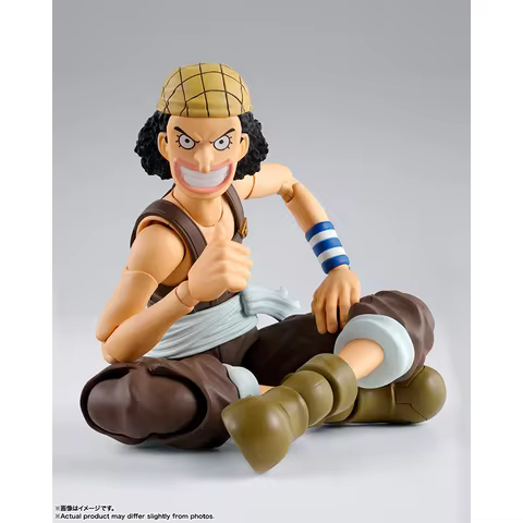 Original Bandai ONE PIECE SH Figuarts SHF Usopp Romance Dawn Anime Action Collection Figures Model T