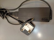 Lenovo 65W USB  C chargerLenovo 65W USB C 原裝正版火牛連英規電源線,可快充電話 太子,交收,SF到付