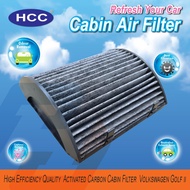 Quality Activated Carbon Cabin Filter VOLKSWAGEN GOLF II / JETTA  2.0 01'    191819638