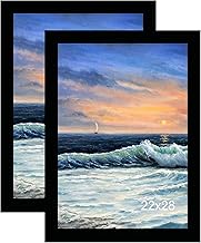 LUCKYLIFE 22x28 Picture Frame, Wall Hanging Poster Frames, Display Pictures 22 x 28 without Mat, Pac