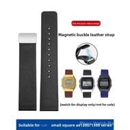 Cso Watch Band Leather Magnetic Closure for Men Models AE1200 AE1300 SGW400 A158 A168 Replacement St