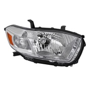 81170-0E100 81130-0E080 Headlamp Semi-assembly Halogen LED Light DRL For Toyota HIGHLANDER 2009-2011