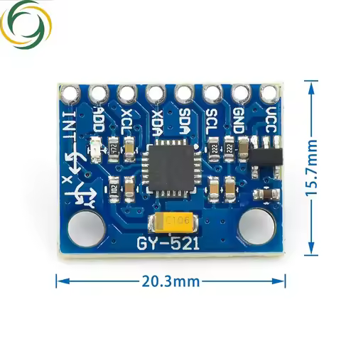 GY-521 MPU-6050 MPU6050 Module 3 Axis analog gyro sensors+ 3 Axis Accelerometer Module