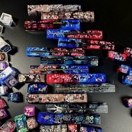 Keycap space xuyên led nút bàn phím cá koi đẹp OEM profile - Halikeycap