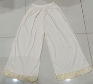 Rok Celana Panjang ABELIO / Rok Renda Celana Dalaman Panjang Wanita