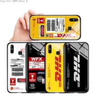 OPPO Reno 6 6Z Pro 4G 5G DHL Express For Casing Phone Case Delivery Customs label Shockproof Luxury 