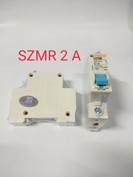 SZMR 2 A Miniature Circuit Breaker /MCB Listrik PLN SZMR Meilan Rilan 2 A Ampere Listrik Mirip Broco