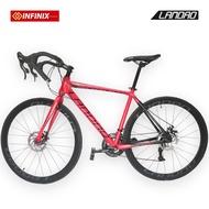 Landao Road Bike Roadster 700c STI Alloy Frame Red