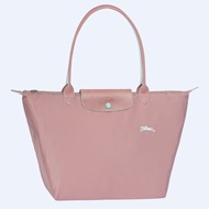 100% authentic Longchamp Le Pliage Club 70th anniversary embroidered horse Waterproof nylon Shoulder Bags  long handle size L Tote Bag L1899619
