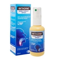 Betadine Sore Throat Spray 50ml / Oral Antiseptic Spray / Throat Care