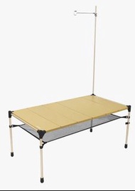 限量版 ❤️ 全新現貨 🇰🇷 最新款 韓國製Snowline Cube Family Table L6 露營摺枱(棕色）露營戶外用品 最多人選購 camping table camping table