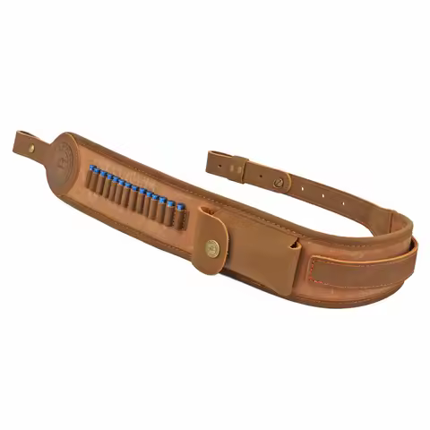 Tourbon Hunting Rifle Sling Gun Belt Rifle .22 LR /17 HMR Cartridges Ammo Holder Shoulder Strap with