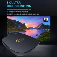 【Top-Rated Product】 2023 New V88 Smart Tv Box 12 Allwinner H3 Quad Core 2.4g Wifi 8k Set Box 8gb128gb Media Player H.265 Tv Box