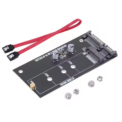 SATA B+M Key M.2 NGFF Ssd To Sata 3 Raiser M.2 To Sata Adapter Expansion Card M.2 SATA Adapter Raise