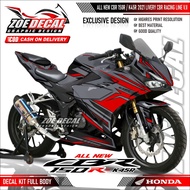 Latest Full Body Decal Sticker CBR 150R K45R 2021 CBR RACINGLINE Motif (GREY BASE) Design V.II DECAL